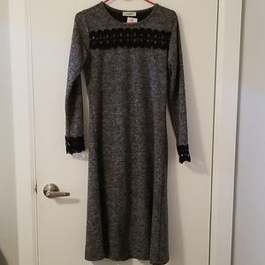 Long sleeve sweater dress